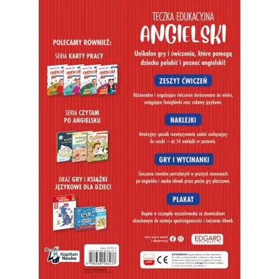 Angielski. Teczka edukacyjna. Dla 5 i 6-latk�w