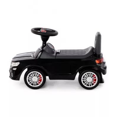 Polesie 84613 Samochd-jedzik SuperCar Nr6 z sygnaem dwikowym (czarny) jedzideko auto pojazd