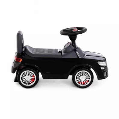 Polesie 84613 Samochd-jedzik SuperCar Nr6 z sygnaem dwikowym (czarny) jedzideko auto pojazd