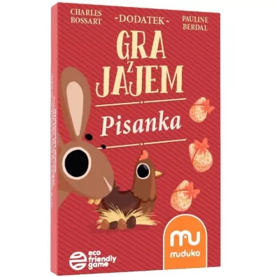 Dodatek do Gry z Jajem: Pisanka. Gra karciana o liczeniu jajek Muduko