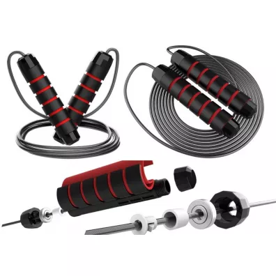 Skakanka �o�yskowa z r�czk� piankow� 3m LeanToys