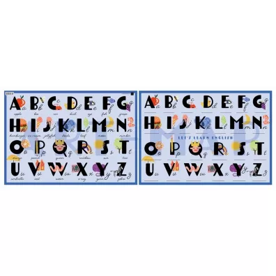 Art-Map Podk�adka laminowana A2 Let's Learn English