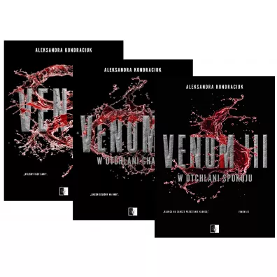 Pakiet VENOM. Tomy 1-3: VENOM, W otch�ani chaosu, W otch�ani spokoju