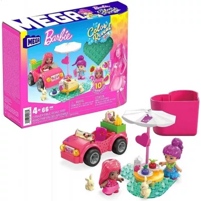 Barbie Mega Klocki Kabriolecik - weso�a wycieczka