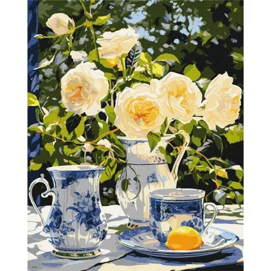 Ideyka Malowanie po numerach - Eleganckie przyj�cie 40x50cm