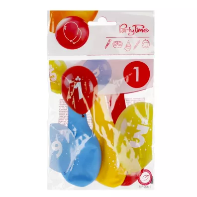 Arpex Balon dekoracyjny Cyferki 3 szt.