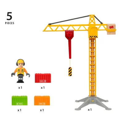 Brio Pod�wietlany D�wig Budowlany Ravensburger