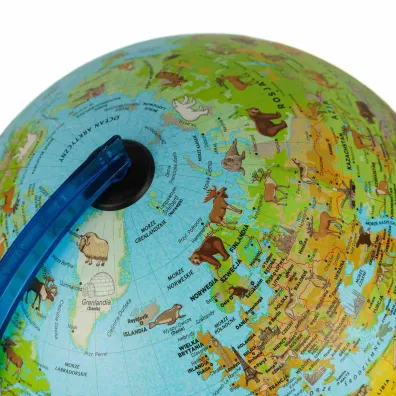 Nova Rico Globus Safari pod�wietlany ze zwierz�tami 30cm