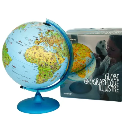 Nova Rico Globus Safari pod�wietlany ze zwierz�tami 30cm