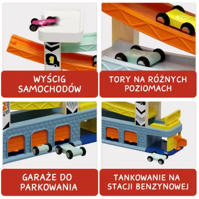 Tor samochodowy Zje�d�alnia z superszybkimi autami - 18 m+ Top Bright