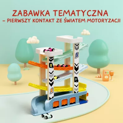 Tor samochodowy Zje�d�alnia z superszybkimi autami - 18 m+ Top Bright