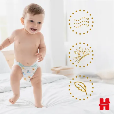 Huggies Pieluchomajtki Mega Pants 4 (9-14 kg) Extra Care 38 szt.