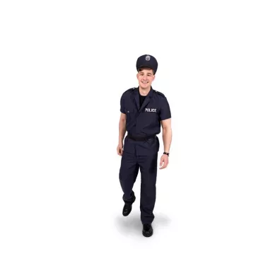 Strj Policjant granatowy rozm. L