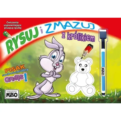 Rysuj i zmazuj z kr�likiem