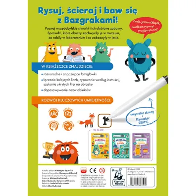 Bazgraki i zabawy 5-latk�w. Kapitan Nauka