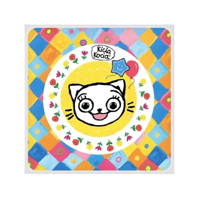 Godan SERWETKA PAP 2W 330X330 KICIA KOCIA OP20SZT GO P