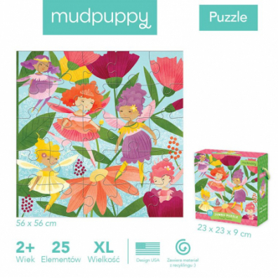 Puzzle podogowe Jumbo Wrki 2+ Mudpuppy