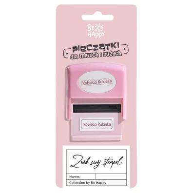 Be-Happy Gifts Piecz�tka z napisem - Kobieta Rakieta