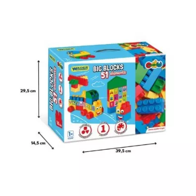 Big Blocks klocki 51 element�w