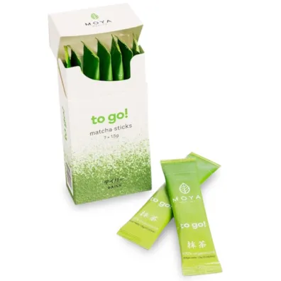 Moya Matcha Herbata zielona matcha w saszetkach 7 x 1.5 g Bio
