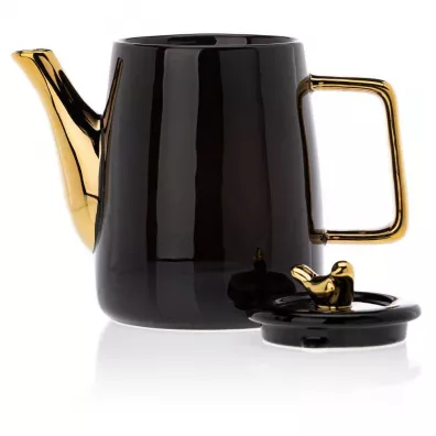 HowHomely Serwis kawowy Noah Black Gold