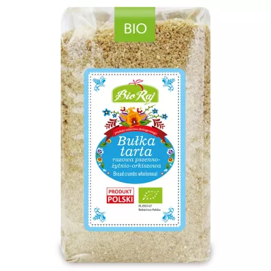 Bio Raj Buka tarta razowa (polska) 500 g Bio
