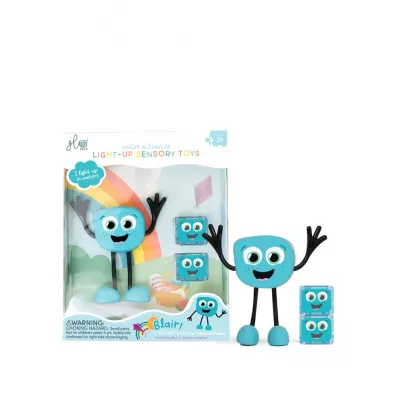 Glo Pals Posta� do k�pieli Blair - zestaw z dwiema kostkami sensorycznymi �wiec�cymi w wodzie