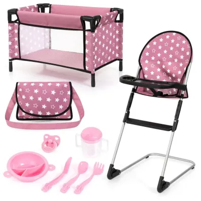 Zestaw podr�ny 9w1 r�owy Bayer Design