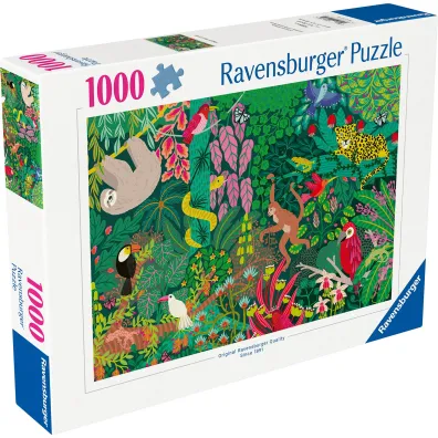 Puzzle 1000 el. Magiczny las deszczowy Ravensburger