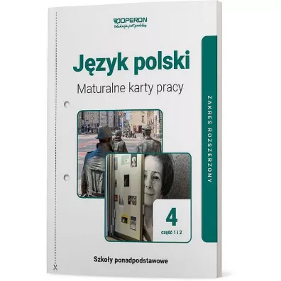Jzyk polski 4. Maturalne karty pracy. Zakres rozszerzony. Cz 1 i 2 - Renata Janicka-Szyszko, Urszula Jagieo
