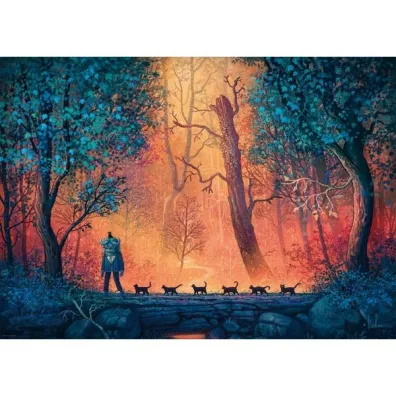 Puzzle 1000 el. Mistyczny �wiat, Marsz przez las, Andy Kehoe Heye