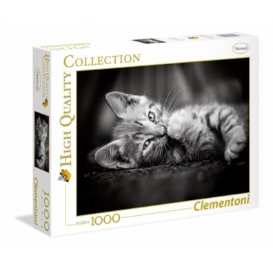 Puzzle 1000 el. High Quality Collection. Kotek Clementoni