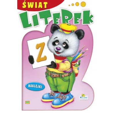 �wiat literek z naklejkami. Panda 869