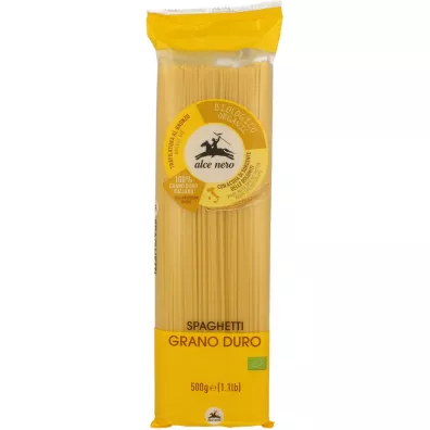 Alce Nero Makaron semolinowy spaghetti 500 g Bio
