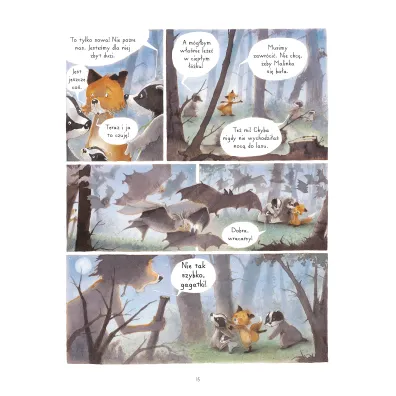 M�j pierwszy komiks 5+ Rozgardiasz. Pan Borsuk i Pani Lisica. Tom 2