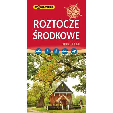 Mapa turystyczna - Roztocze �rodkowe 1:50 000