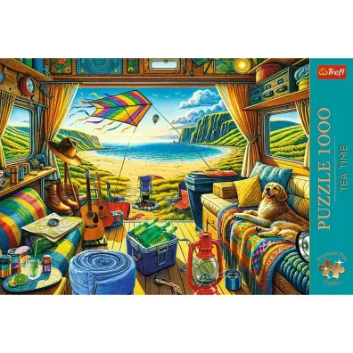 Puzzle 1000 el. Kamperem w podr�y Trefl