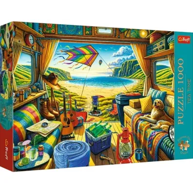 Puzzle 1000 el. Kamperem w podr�y Trefl