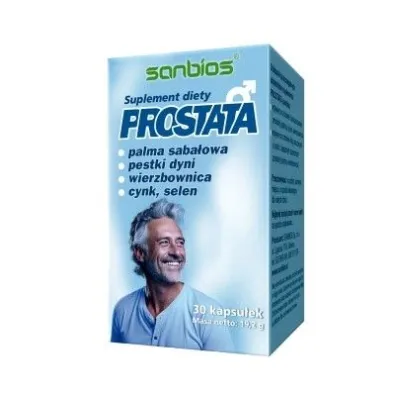 Sanbios Prostata suplement diety 30 kaps.