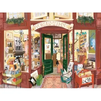 Puzzle 1500 el. Wordsmith`s ksi�garnia Ravensburger