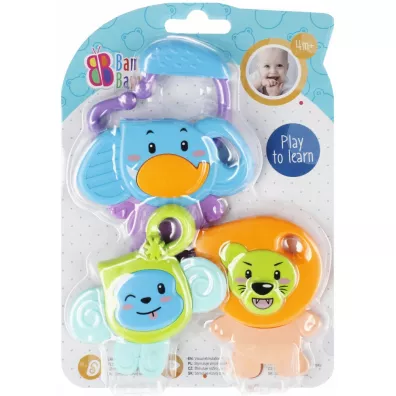 Grzechotka Safari 4w1 BAM BAM 515014