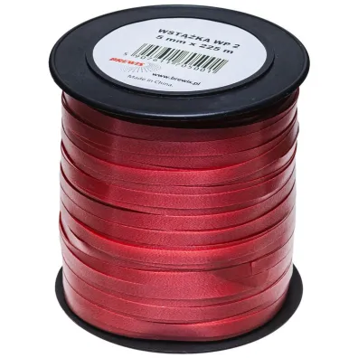 Brewis Wst��ka plastikowa czerwony 5mmx225m
