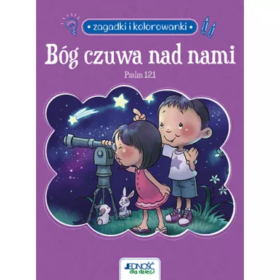 Zagadki i kolorowanki. B�g czuwa nad nami. Psalm 121 - Agnes De Bezenac, Salem De Bezenac