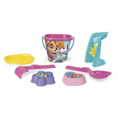 Psi Patrol komplet do piasku 7el r�owy Wader