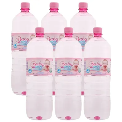 Baby Zdr�j Woda �r�dlana niegazowana  Zestaw 6 x 1,5 L