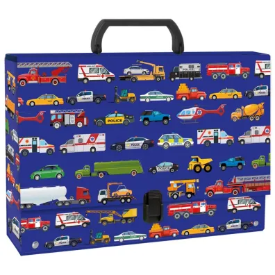 Derform Teczka z r�czk� gruba Pojazdy 11