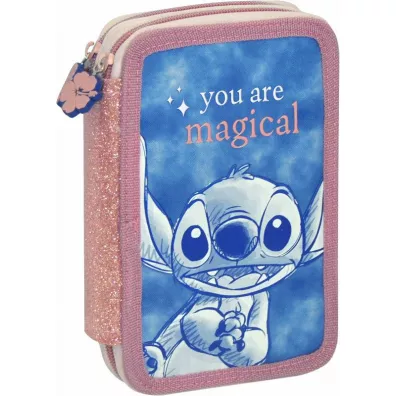 KIDS EUROSWAN Pi�rnik 2-komorowy z wyposa�eniem Stitch ST00024