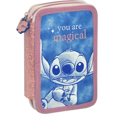 KIDS EUROSWAN Pi�rnik 2-komorowy z wyposa�eniem Stitch ST00024