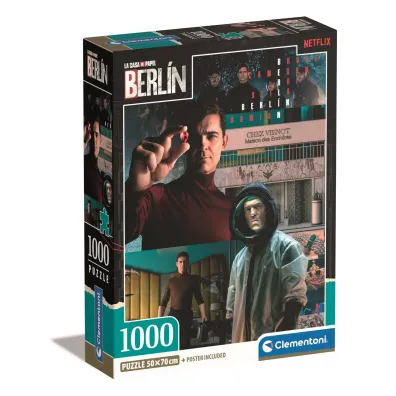 Puzzle 1000 el. Compact Netflix Berlin Clementoni