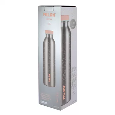 Milan Butelka termiczna Silver 591 ml